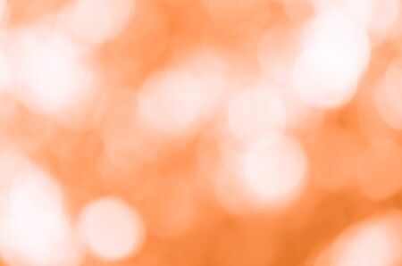 Orange bokeh background from natureの写真素材