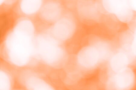 Orange bokeh background from natureの写真素材