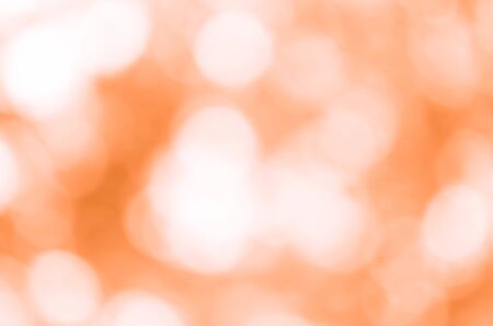 Orange bokeh background from natureの写真素材