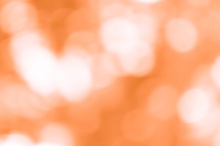 Orange bokeh background from natureの写真素材