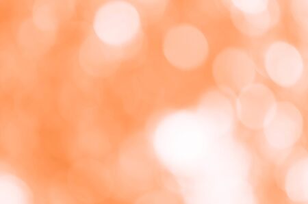 Orange bokeh background from natureの写真素材