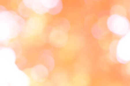 Orange Bokeh Backgroundの写真素材