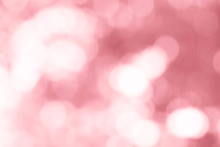 Soft blurred bokeh on pink backgroundの写真素材