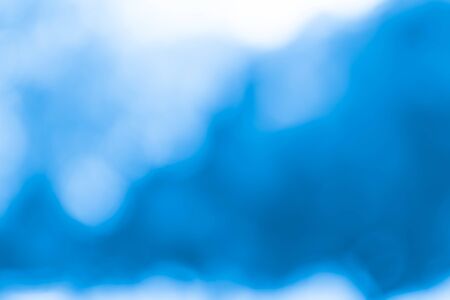 Light Blue Bokeh Backgroundの写真素材