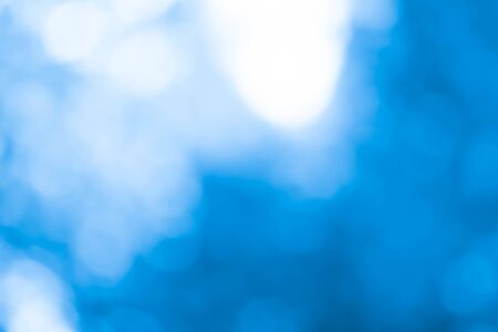 Light Blue Bokeh Backgroundの写真素材