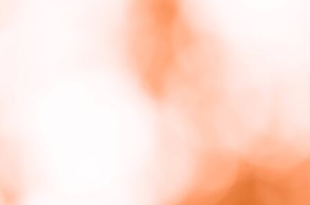 Orange bokeh lights abstract backgroundの写真素材