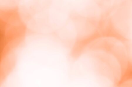 Orange bokeh lights abstract backgroundの写真素材