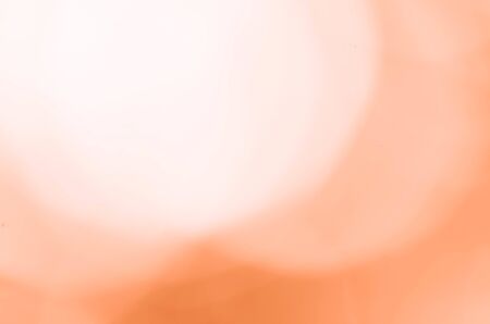 Orange bokeh lights abstract backgroundの写真素材