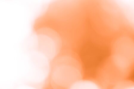 Orange bokeh background from natureの写真素材