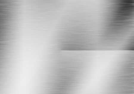 brushed steel or aluminium metal background textureの写真素材