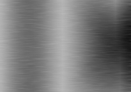 brushed steel or aluminium metal background textureの写真素材