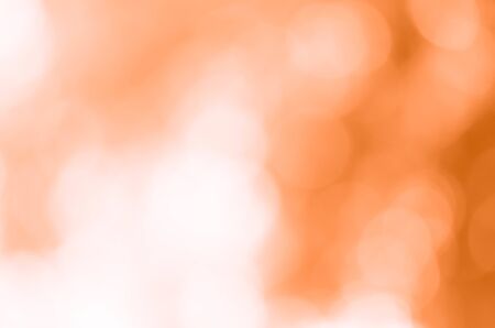 Orange bokeh background from natureの写真素材