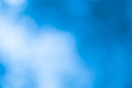 Blue Bokeh Backgroundの写真素材