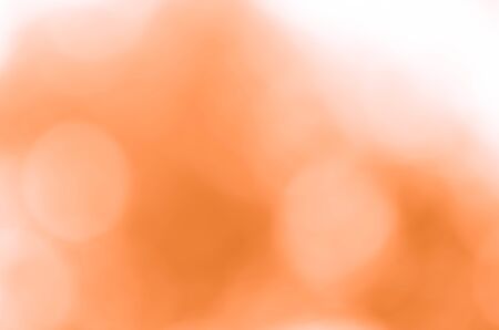 Orange bokeh background from natureの写真素材