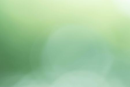 Abstract circular green bokeh backgroundの写真素材