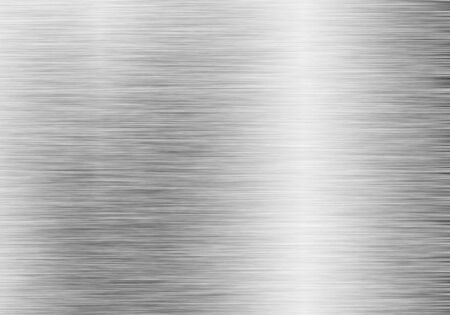 brushed steel or aluminium metal background textureの写真素材
