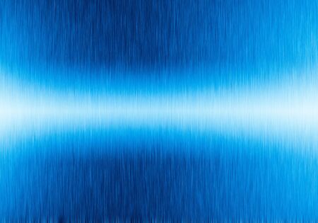 Blue bright background with reflectionの写真素材