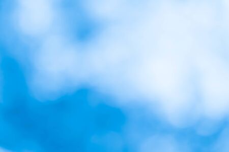 Light Blue Bokeh Backgroundの写真素材