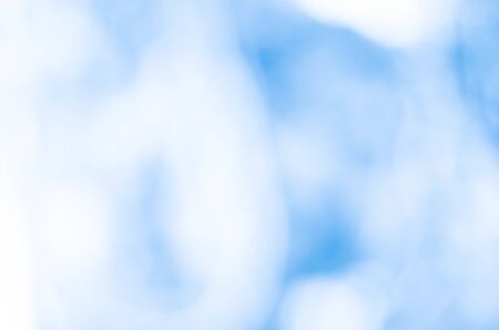 Bokeh lights On Blue Backgroundの写真素材