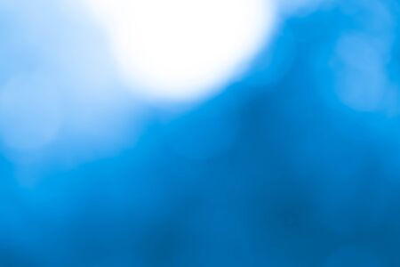 Bokeh lights On Blue Backgroundの写真素材