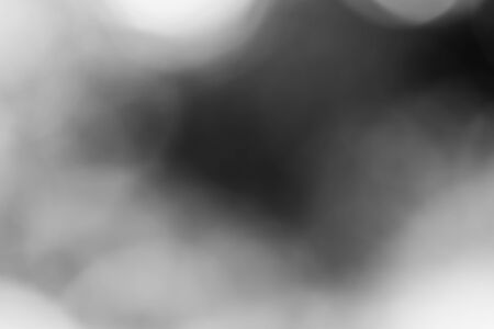 Abstract black bokeh backgroundの写真素材
