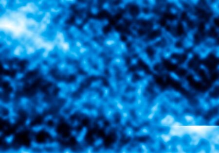 Metal blue background or texture of brushed steel plate with reflectionsの写真素材