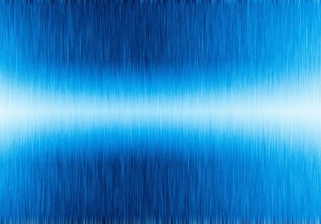 Blue bright background with reflectionの写真素材
