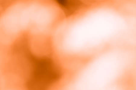 Orange bokeh background from natureの写真素材