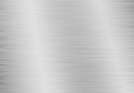 brushed steel or aluminium metal background textureの写真素材
