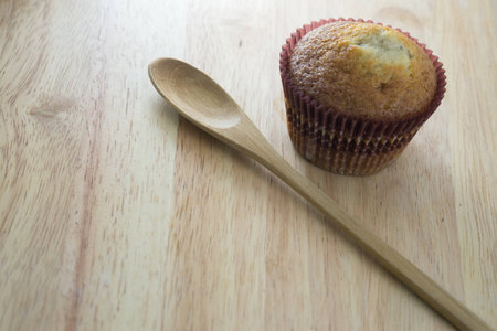 Homemade banana cakeの写真素材