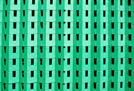 Abstract plastic background green color industrial background