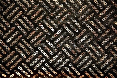 Sparkle glitter background. Glittering sequins wall geometric pattern