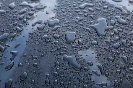 Rainy days, Rain drops on car window, rainy weather, rain background