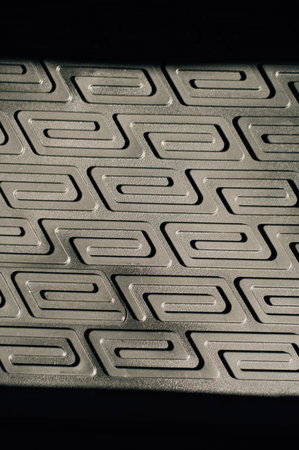 texture of car rubber matの写真素材
