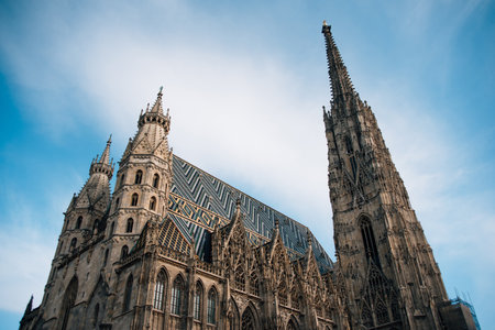 St. Stephen's Cathedral in Vienna. High quality photoの写真素材