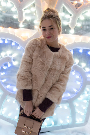 Street New Year's Photo session.の写真素材