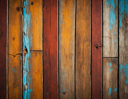 Old wood planks background or texture. Abstract background for design.の素材