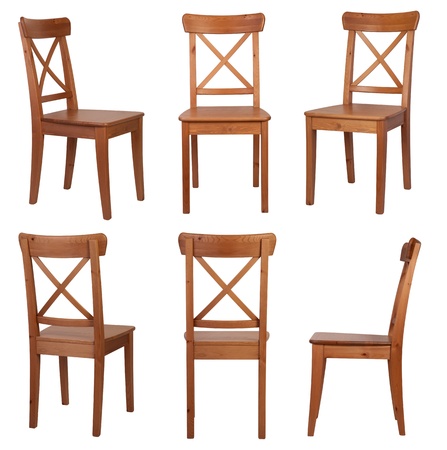 Chair isolated on white background の写真素材