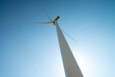 windmill park at Conca de Barbera, Tarragona, Spain