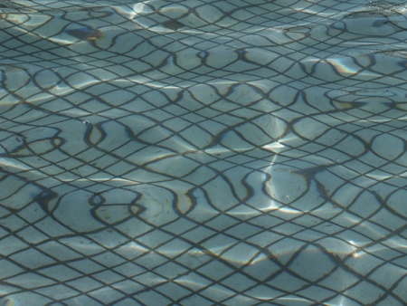 Waves in a basin as background