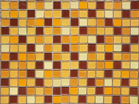 Small multi-colored tiles as backgroundの写真素材