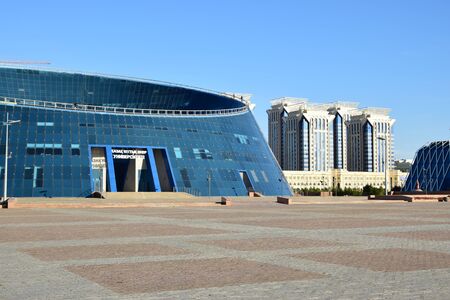 View in Astana, capital of Kazakhstanのeditorial素材