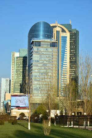 View in Astana, capital of Kazakhstan, host of EXPO 2017のeditorial素材