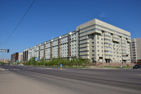 View in Astana, capital of Kazakhstan, host of EXPO 2017のeditorial素材