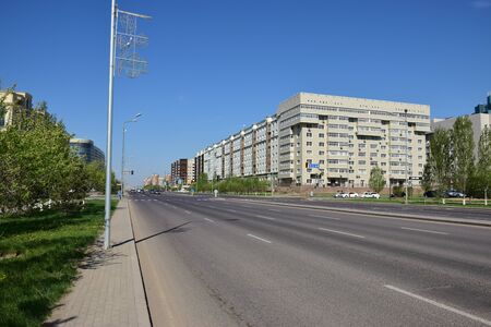 View in Astana, capital of Kazakhstan, host of EXPO 2017のeditorial素材