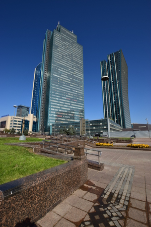 View in Astana, capital of Kazakhstan, host of EXPO 2017のeditorial素材