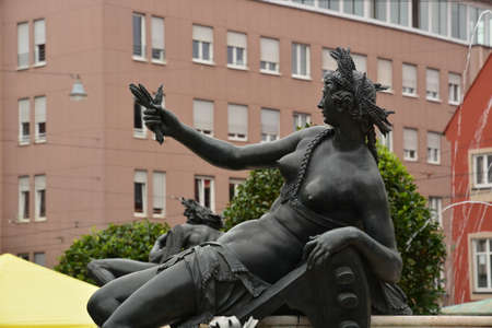 Statue of a woman.の写真素材