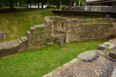 Ruins of Szczecin Castle.の写真素材
