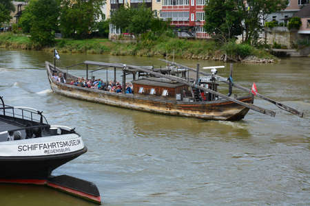 France, the picturesque city of Rouen in Normandieの写真素材