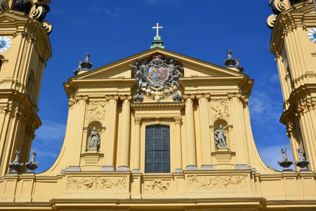 Church of the Assumption of the Blessed Virgin Mary in Wroclaw, Polandの写真素材